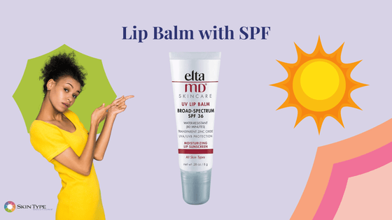 Lip balm with SPF