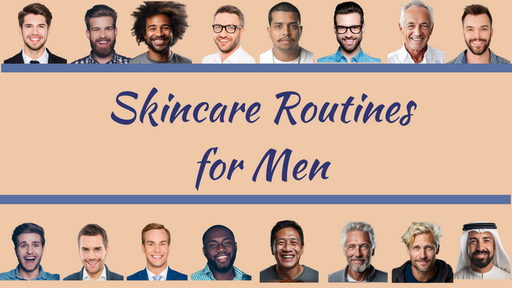 Skincare routine for men of every age