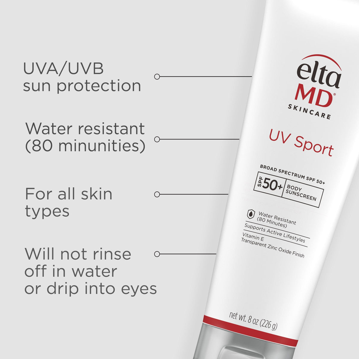 EltaMD Body Sunscreen EltaMD UV Sport Broad-Spectrum SPF 50+ - Skin Type Solutions