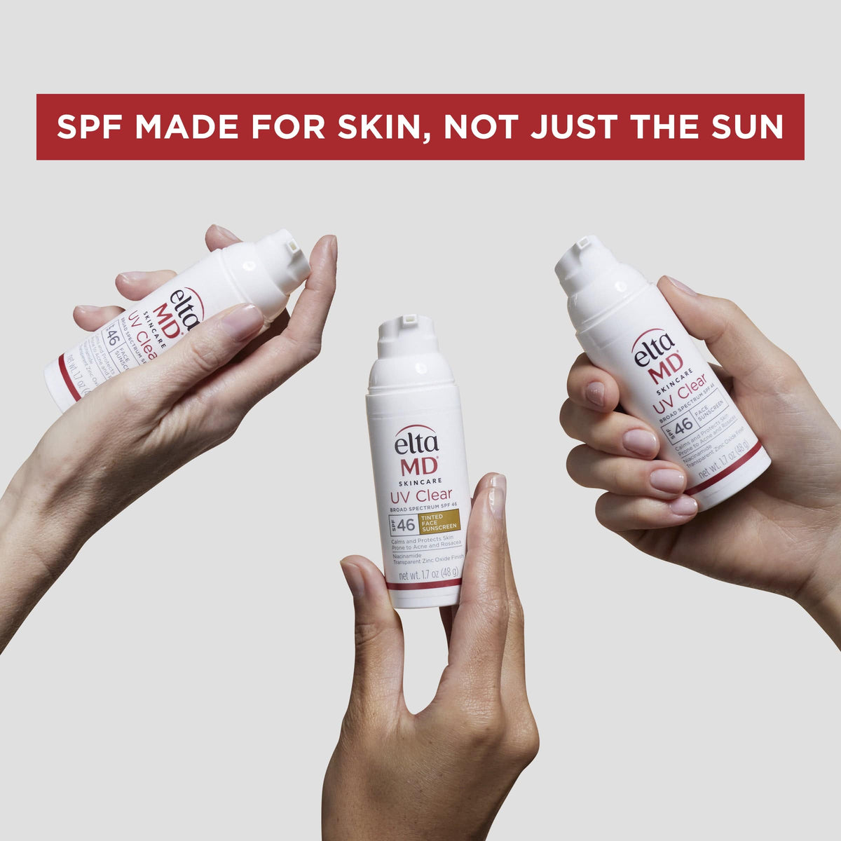 EltaMD Facial Sunscreen EltaMD UV Clear Broad-Spectrum SPF 46 Sunscreen - Skin Type Solutions