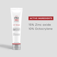 EltaMD Facial Sunscreen EltaMD UV Sheer Broad-Spectrum SPF 50+ - Skin Type Solutions
