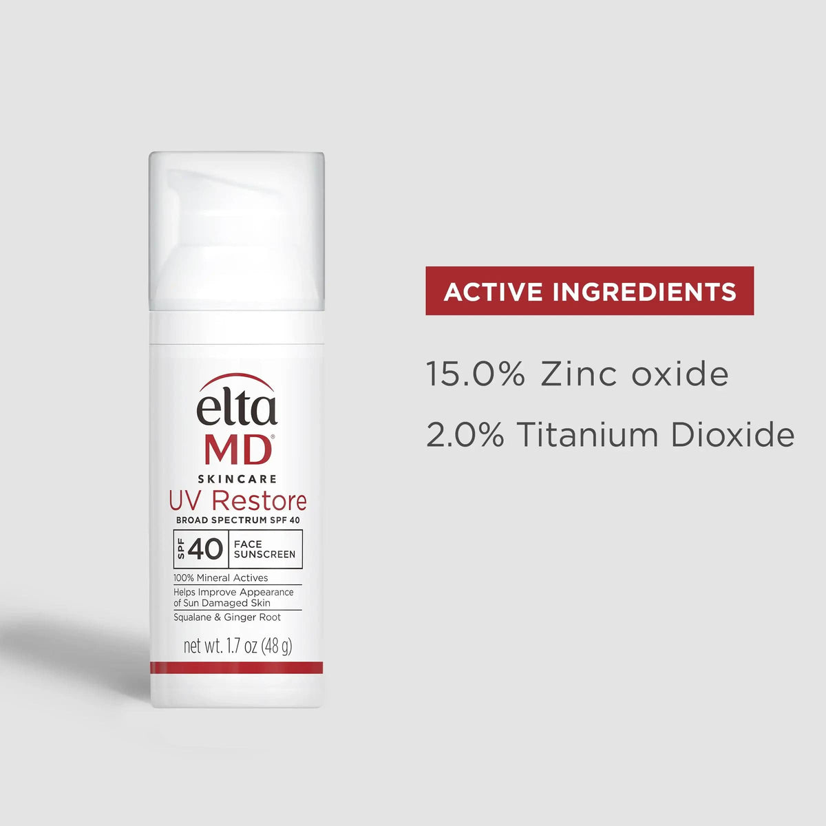 EltaMD Facial Sunscreen EltaMD UV Restore Broad-Spectrum SPF 40 Untinted - Skin Type Solutions