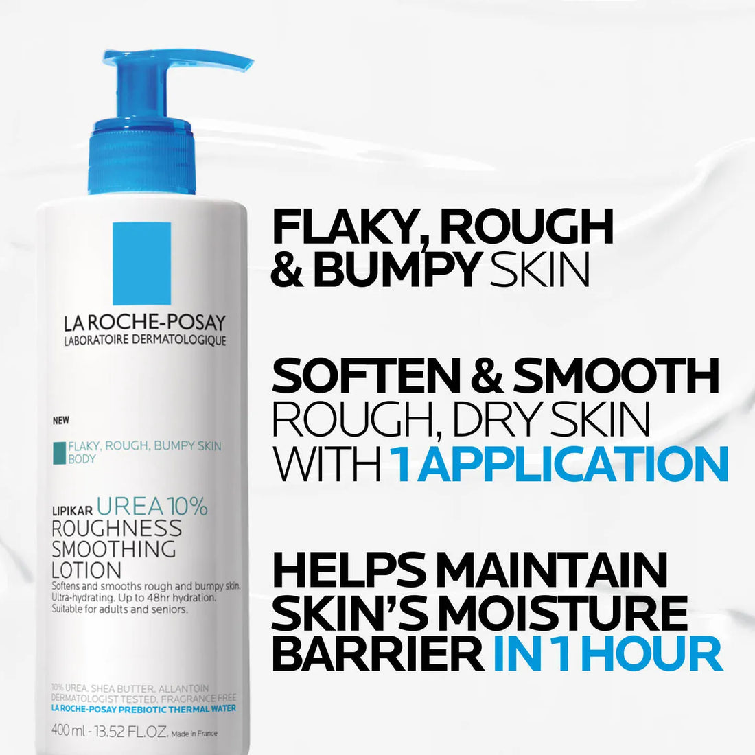 La Roche-Posay Lotion & Moisturizer 13.52 Fl. Oz. La Roche-Posay Lipikar Urea 10% Rougness Smoothing Lotion - Skin Type Solutions