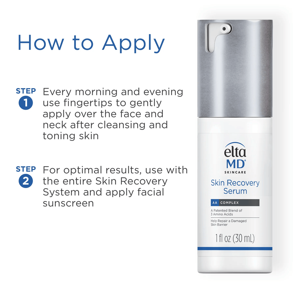 EltaMD SkinCare 1.0 oz EltaMD Skin Recovery Serum - Skin Type Solutions