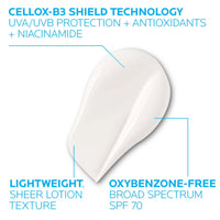 La Roche-Posay Facial Sunscreen 1.7 oz. La Roche-Posay Anthelios UV Correct Face Sunscreen SPF 70 with Niacinamide - Skin Type Solutions