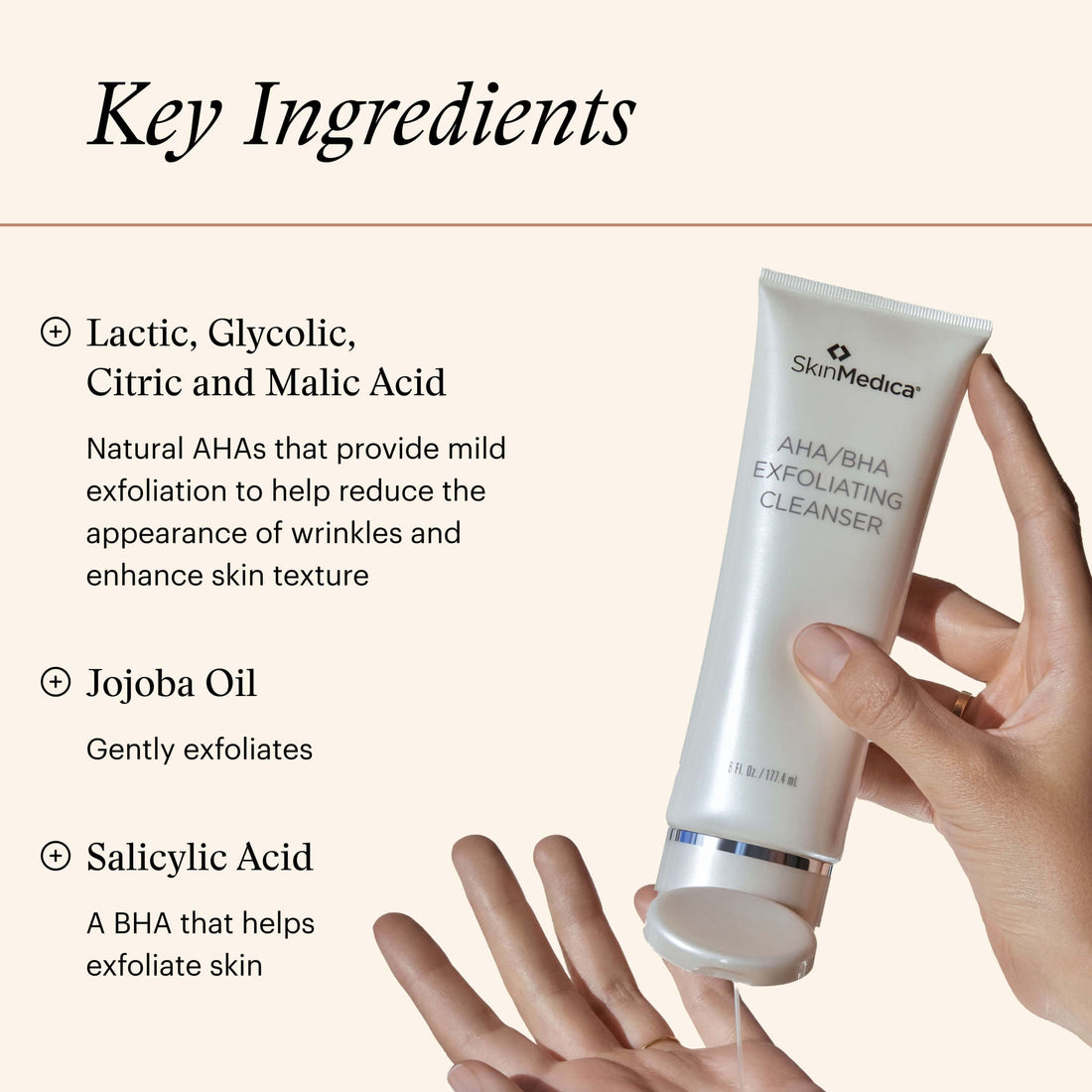 SkinMedica Facial Cleanser SkinMedica AHA/BHA Exfoliating Cleanser - Skin Type Solutions