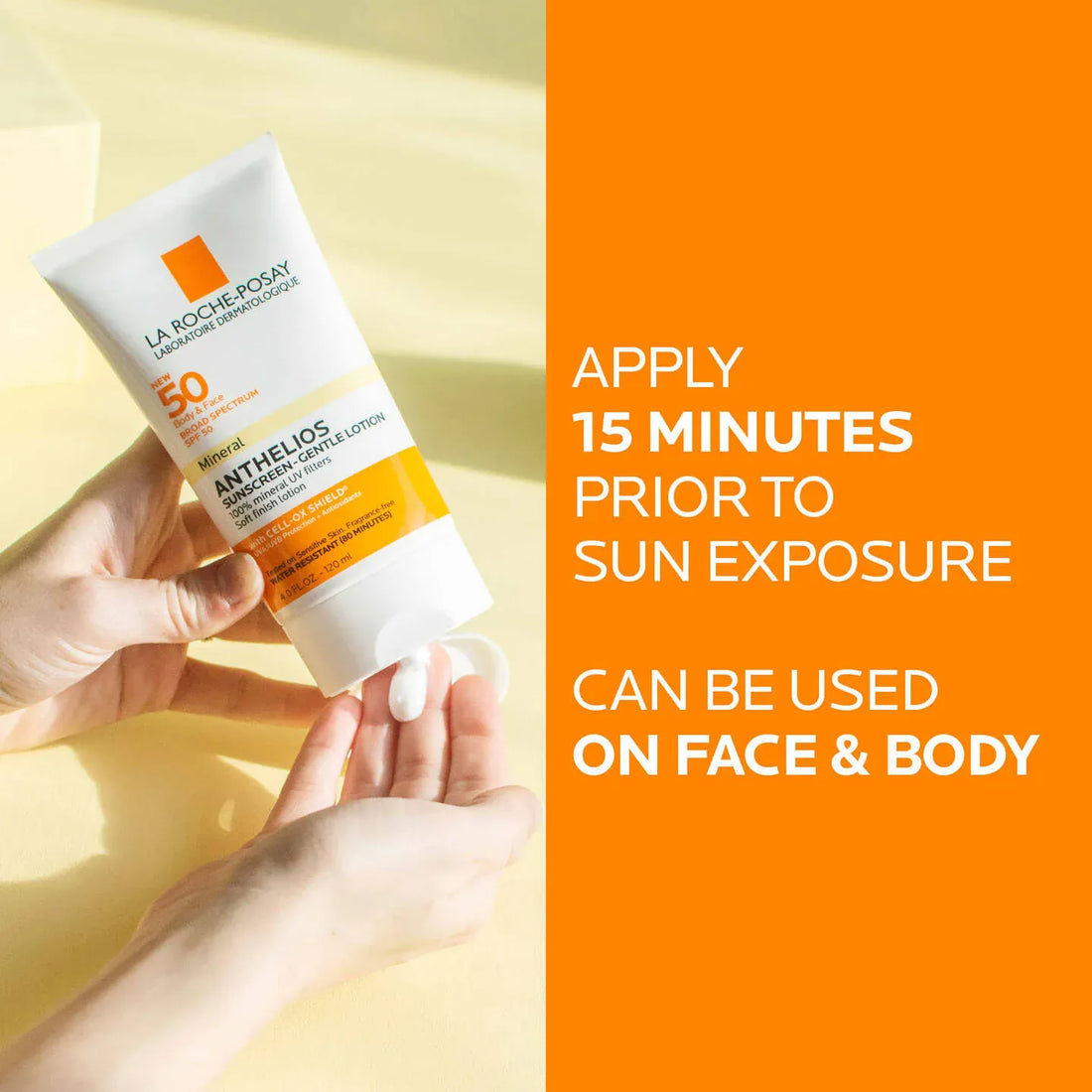 La Roche-Posay Facial Sunscreen La Roche-Posay Anthelios SPF 50 Gentle Lotion Mineral Sunscreen - Skin Type Solutions