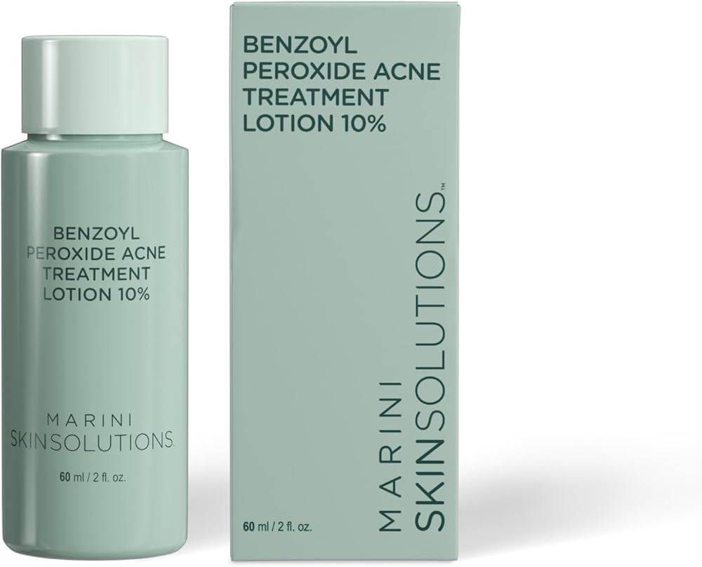 Jan Marini Facial Treatment 4 fl. oz. Marini Skin Solutions Benzoyl Peroxide Acne Treatment Solution 10% - Skin Type Solutions