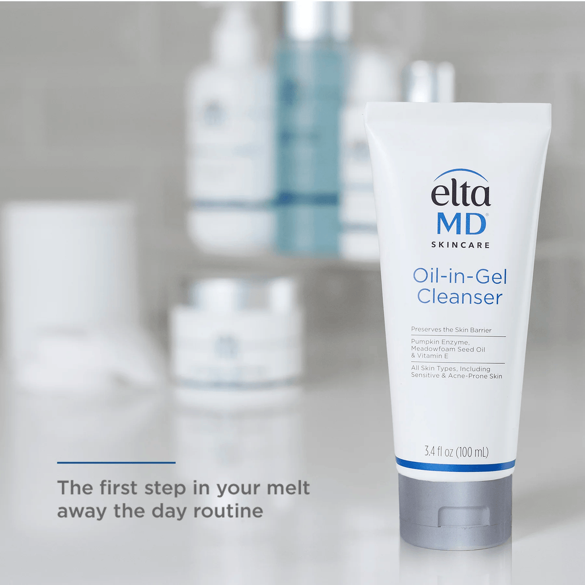 EltaMD Facial Cleanser 3.4 fl. oz. EltaMD Oil-In-Gel Cleanser - Skin Type Solutions