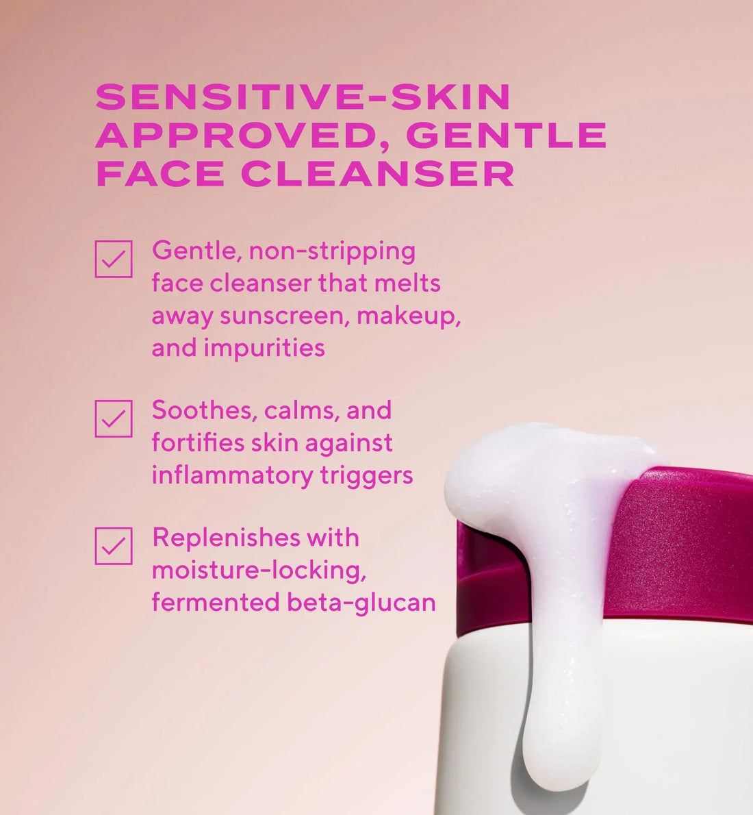 Murad Face & Body Cleansers Murad Heartleaf Soothing Face Cleanser - Skin Type Solutions