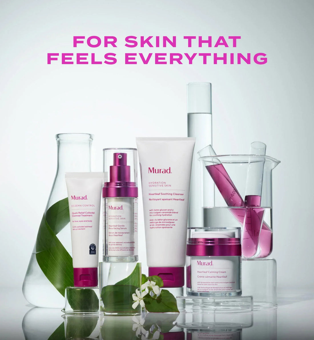 Murad Face & Body Cleansers Murad Heartleaf Soothing Face Cleanser - Skin Type Solutions