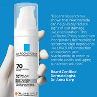 La Roche-Posay Facial Sunscreen 1.7 oz. La Roche-Posay Anthelios UV Correct Face Sunscreen SPF 70 with Niacinamide - Skin Type Solutions