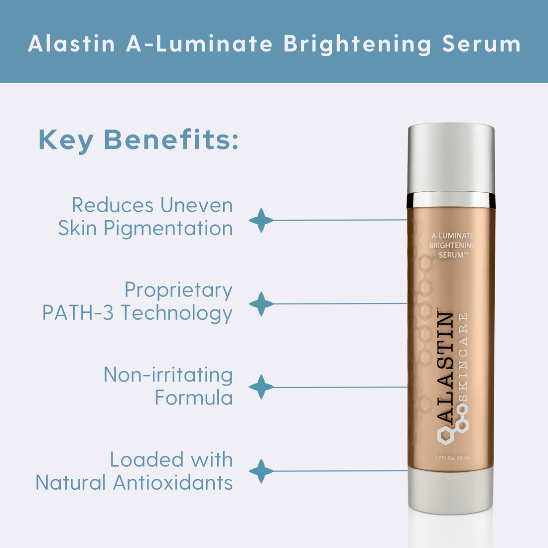 Alastin Treatments & Serums Alastin A-Luminate Brightening Serum - Skin Type Solutions