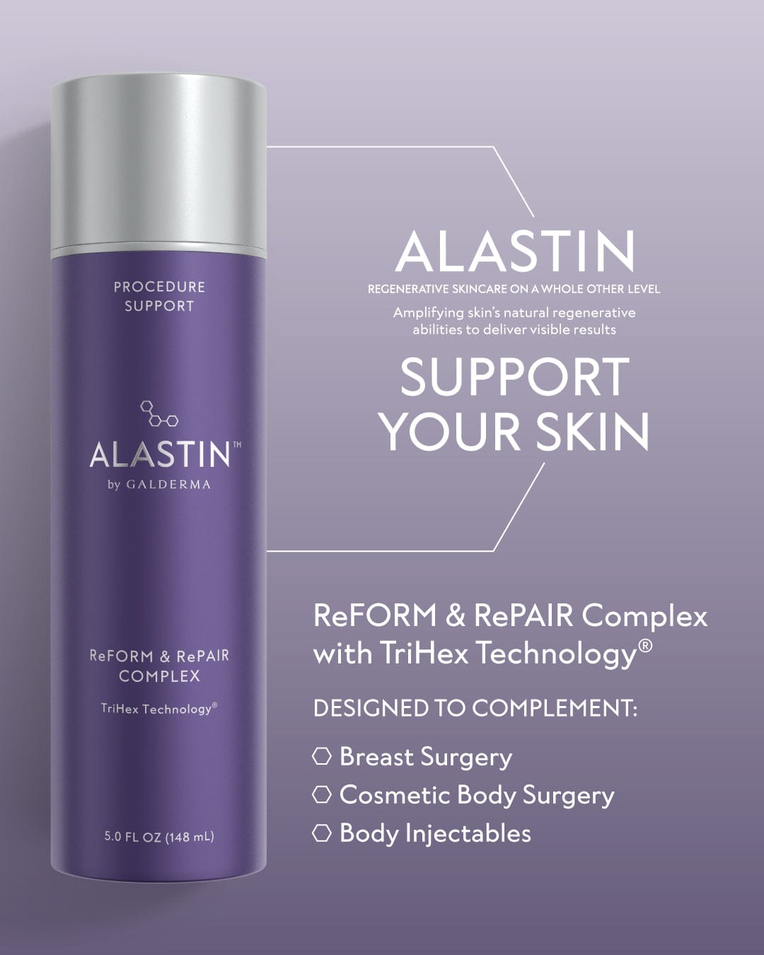 Alastin Post Procedure Wound Healing 5 oz. Alastin ReFORM & RePAIR COMPLEX - Skin Type Solutions