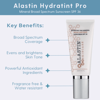 Alastin Sunscreen Alastin HydraTint Pro Mineral Broad Spectrum Sunscreen SPF 36 - Skin Type Solutions