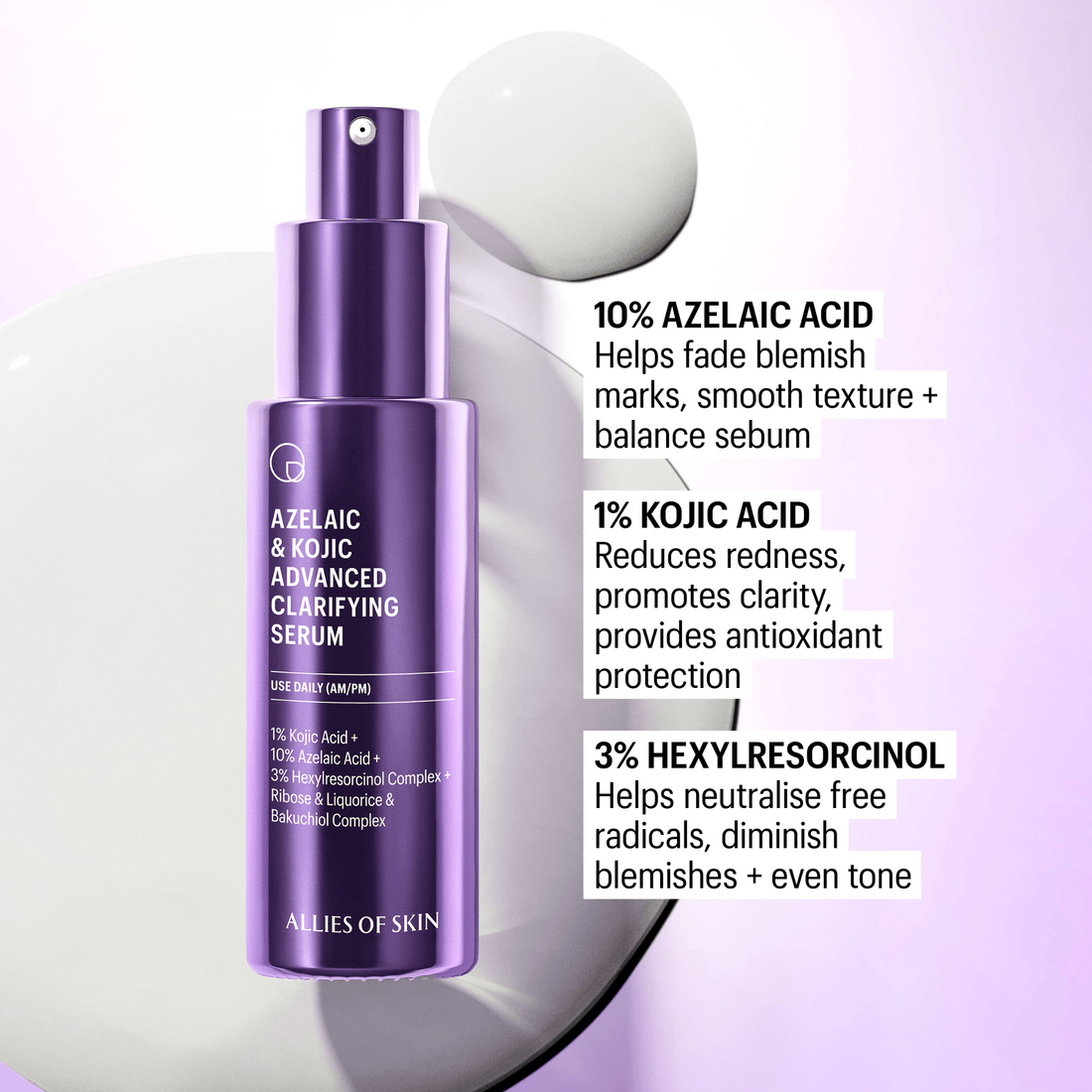 Allies of Skin Azelaic and Kojic Advanced Clarifying Serum – Skin Allies of Skin Azelaic and Kojic Advanced Clarifying Serum – Skin