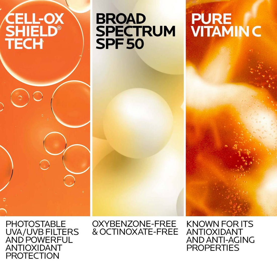 La Roche-Posay Facial Sunscreen 1.0 fl. oz. La Roche-Posay Anthelios 50 AOX Daily Antioxidant Serum SPF 50 - Skin Type Solutions