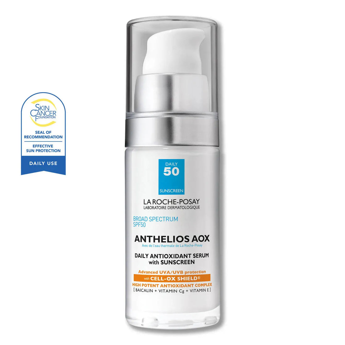 La Roche-Posay Facial Sunscreen 1.0 fl. oz. La Roche-Posay Anthelios 50 AOX Daily Antioxidant Serum SPF 50 - Skin Type Solutions