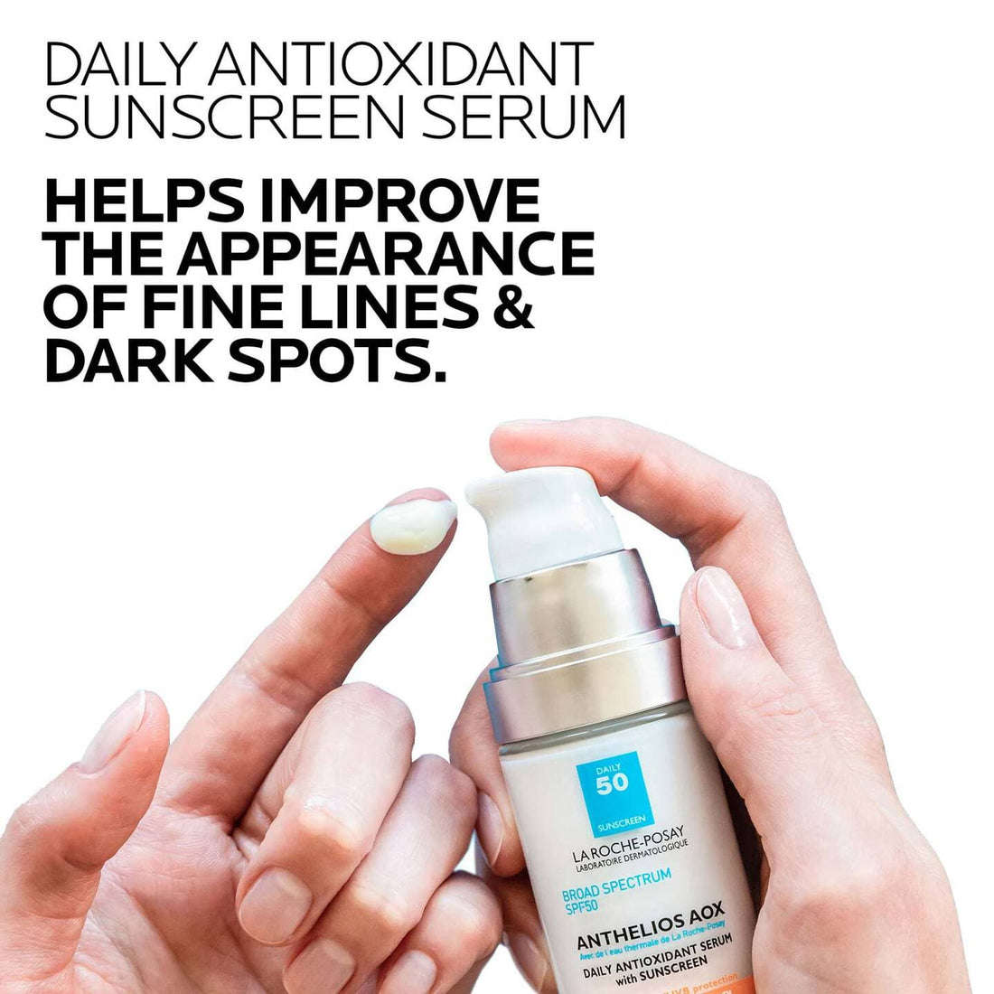 La Roche-Posay Facial Sunscreen 1.0 fl. oz. La Roche-Posay Anthelios 50 AOX Daily Antioxidant Serum SPF 50 - Skin Type Solutions