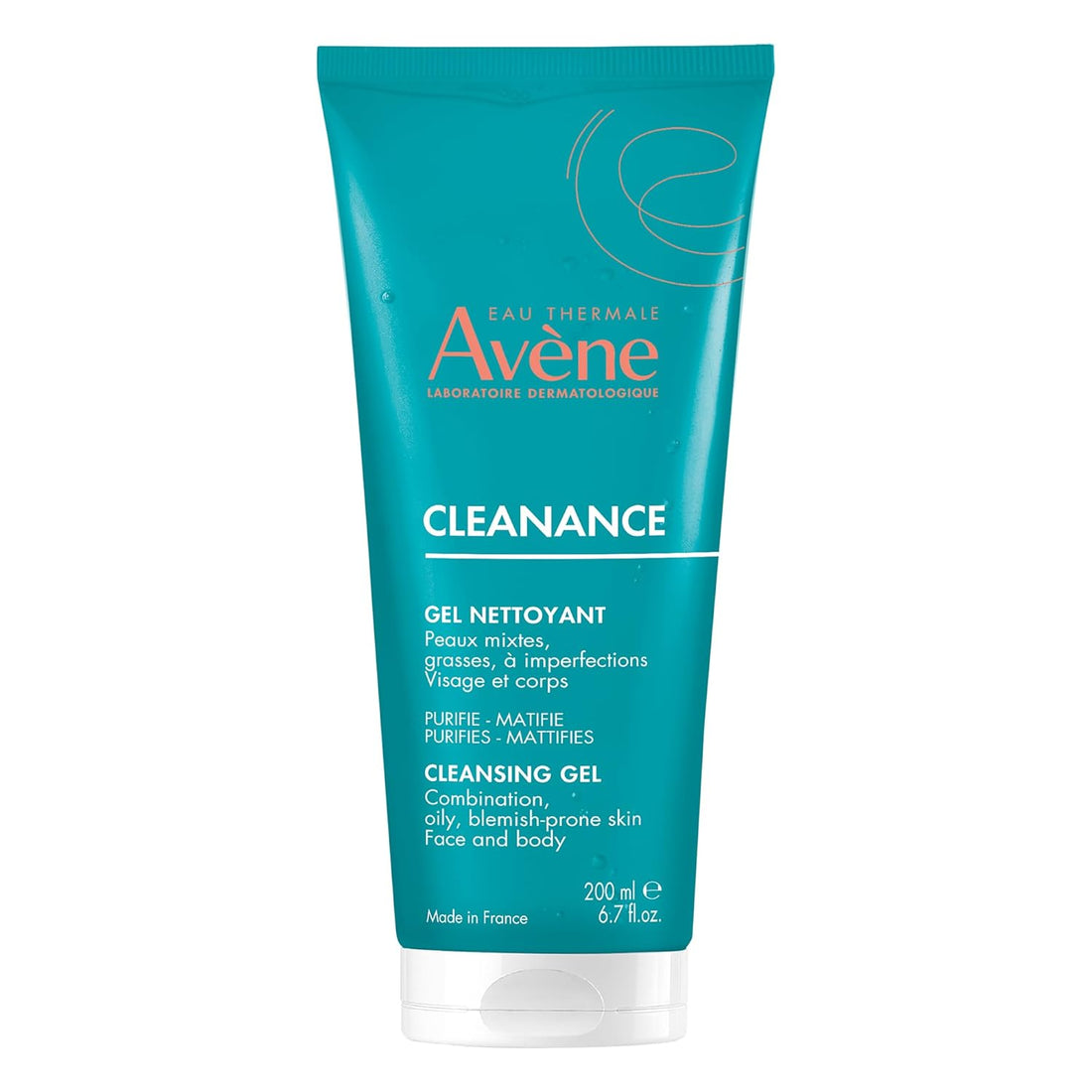 Avene Facial Cleanser 6.7 fl.oz (200 ml) Avene Cleanance Cleansing Gel - Skin Type Solutions