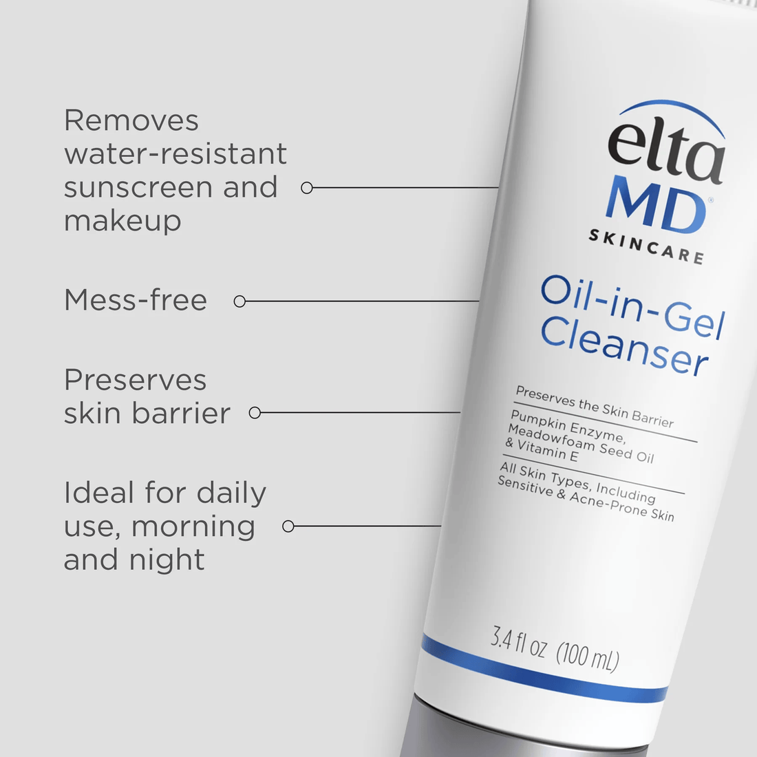 EltaMD Facial Cleanser 3.4 fl. oz. EltaMD Oil-In-Gel Cleanser - Skin Type Solutions