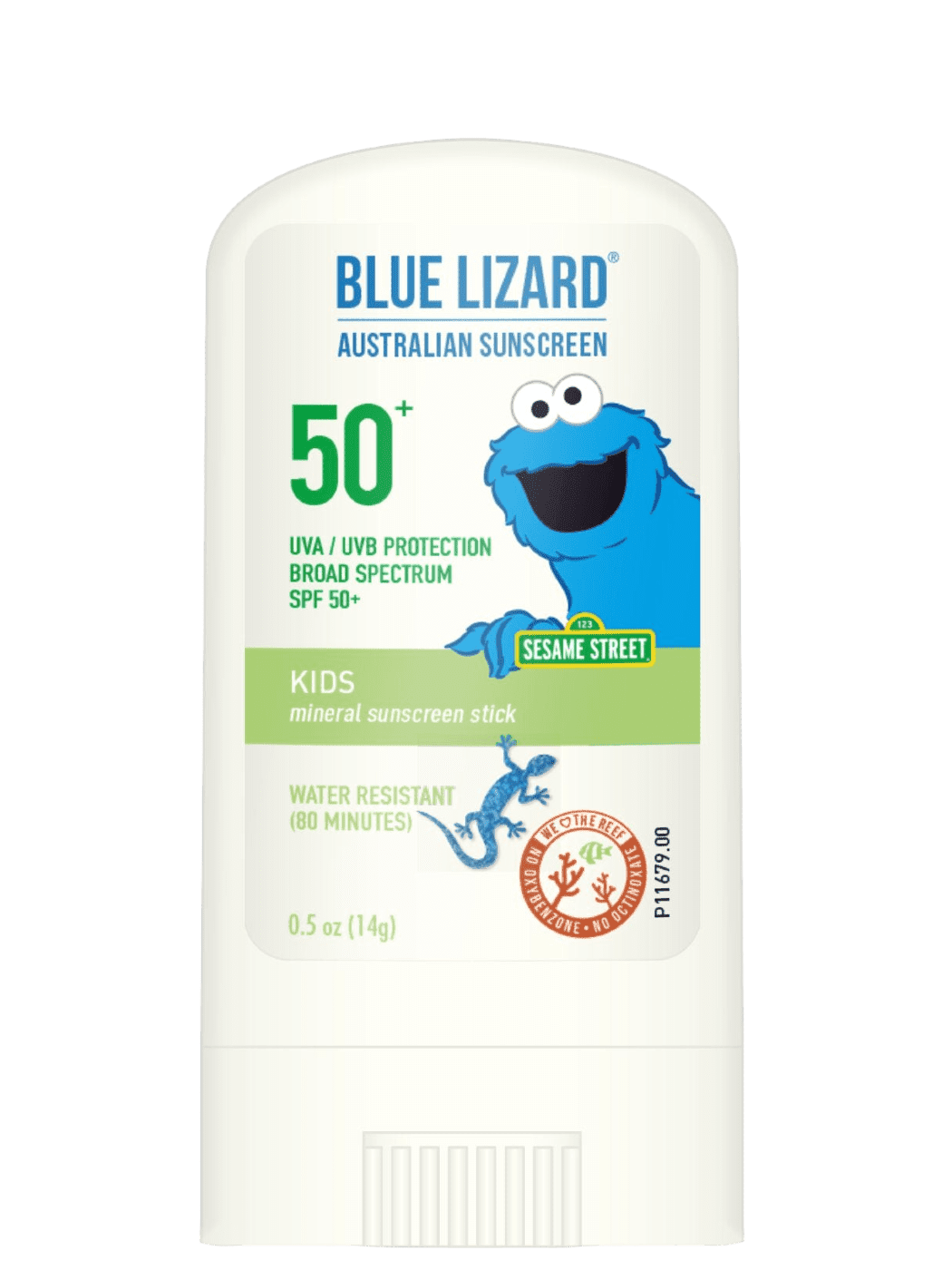 Blue Lizard Body Sunscreen 0.5 oz. (Stick) Blue Lizard Australian Kids Mineral Sunscreen Stick SPF 50+ - Skin Type Solutions