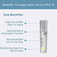 Biopelle Facial Treatment 1 fl. oz. Biopelle Tensage Daily Serum SCA 15 - Skin Type Solutions