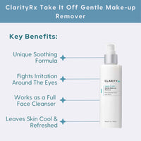 ClarityRx Take It Off Gentle Make-up Remover