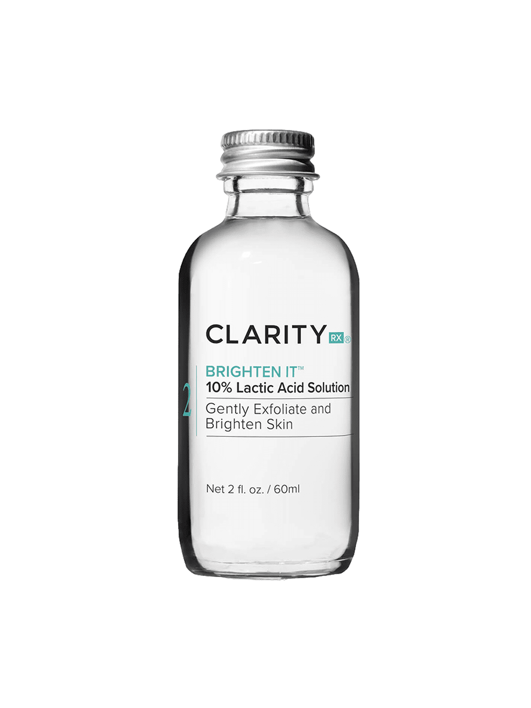 ClarityRx Facial Toner 2.0 fl. oz. ClarityRx Brighten It 10% Lactic Acid Solution - Skin Type Solutions