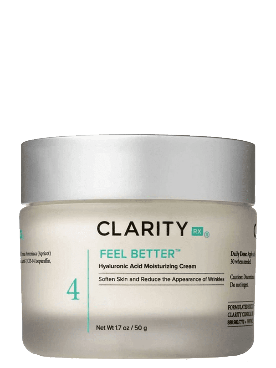 ClarityRx Facial Moisturizer 1.7 fl. oz. ClarityRx Feel Better - Skin Type Solutions
