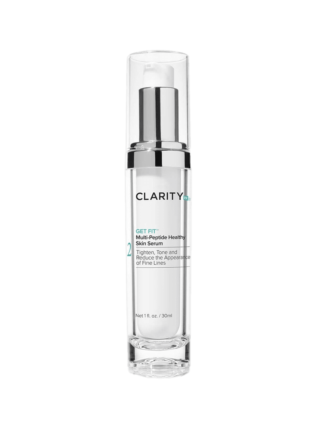ClarityRx Facial Treatment 1.0 fl. oz. ClarityRx Get Fit Mult-Peptide Healthy Skin Serum - Skin Type Solutions
