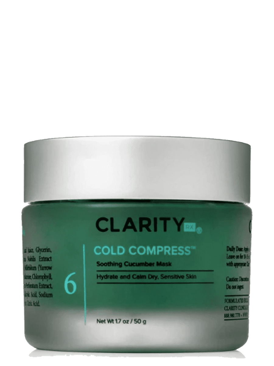 ClarityRx Cold Compress Soothing Cucumber Mask 1.7 fl. oz.