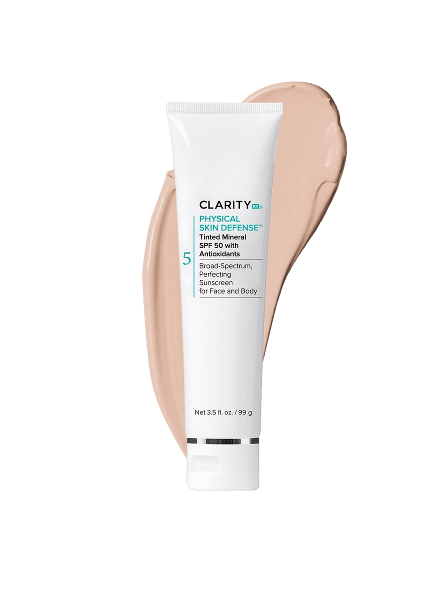 ClarityRx Physical Skin Defense Tinted Mineral SPF 50 3.5 oz.