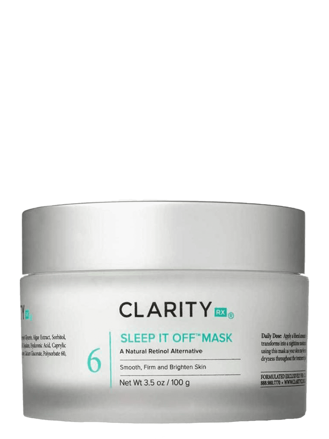 ClarityRx Facial Mask 3.5 fl. oz. ClarityRx Sleep It Off Mask - Skin Type Solutions