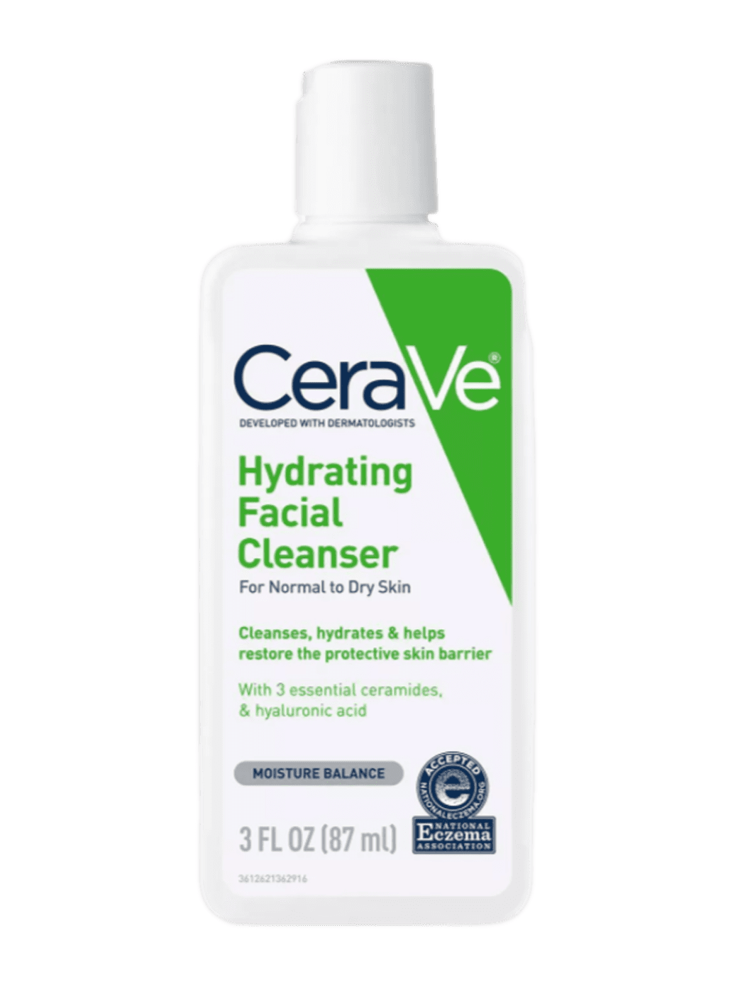 Cerave Facial Cleanser CeraVe Hydrating Facial Cleanser for Normal to Dry Skin - Skin Type Solutions