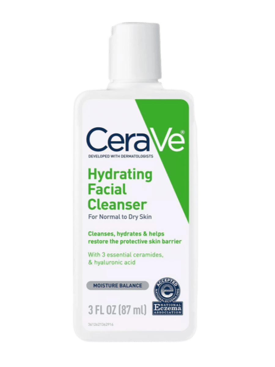 CeraVe Hydrating Facial Cleanser for Normal to Dry Skin 3 oz.