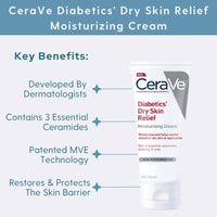 CeraVe Diabetics' Dry Skin Relief Moisturizing Cream