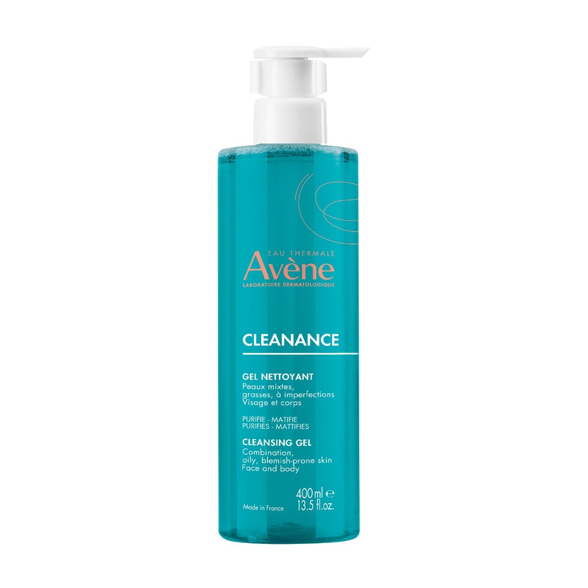 Avene Facial Cleanser 13.5 fl.oz (400 ml) Avene Cleanance Cleansing Gel - Skin Type Solutions