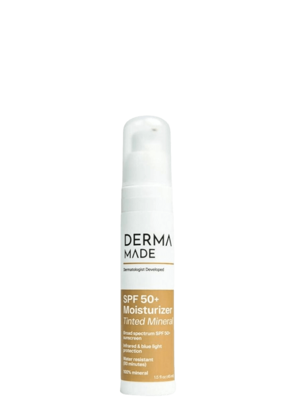 Derma Made Facial Sunscreen 1.5 oz. Derma Made SPF 50 Tinted Moisturizer - Skin Type Solutions