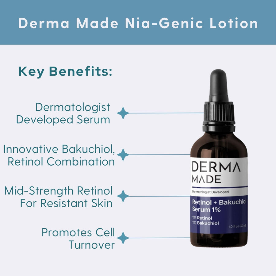 Derma Made Retinol + Bakuchiol Serum 1%