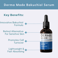 Derma Made Facial Treatment 1.0 oz. Derma Made Bakuchiol Serum 1% - Skin Type Solutions