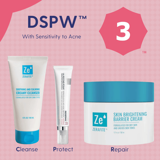 Skin Type Solutions Skincare Bundle No Sunscreen DSPW 3 Acne - Essentials Bundle - Skin Type Solutions