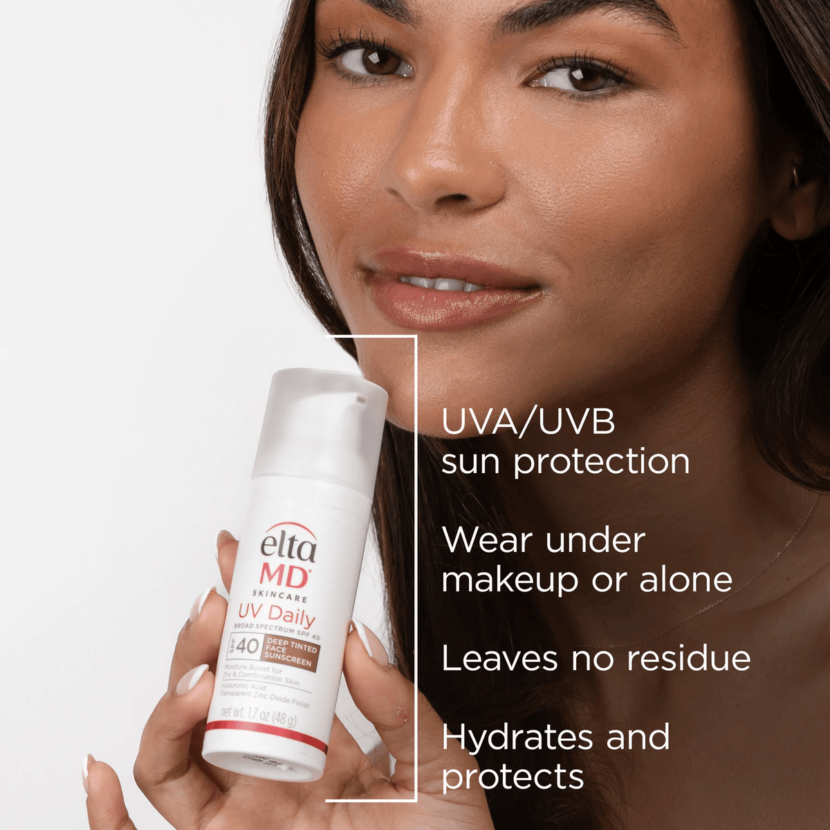 EltaMD SkinCare 1.7 oz. EltaMD UV Daily Deep Tinted Broad-Spectrum SPF 40 - Skin Type Solutions