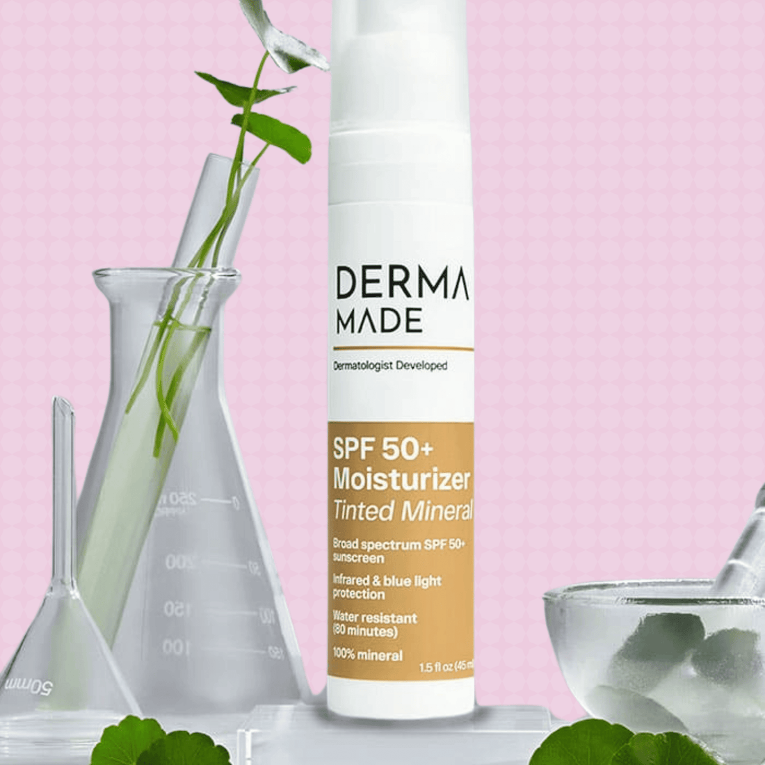 Derma Made SPF 50 Tinted Moisturizer – Skin Type Solutions