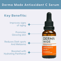 Derma made antioxidant C serum Key benefits