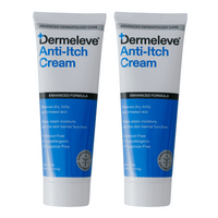Dermeleve Body Moisturizer 4 fl. oz. (2 Pack) Dermeleve Steroid Free Anti-Itch Soothing Cream 4 oz. - Skin Type Solutions
