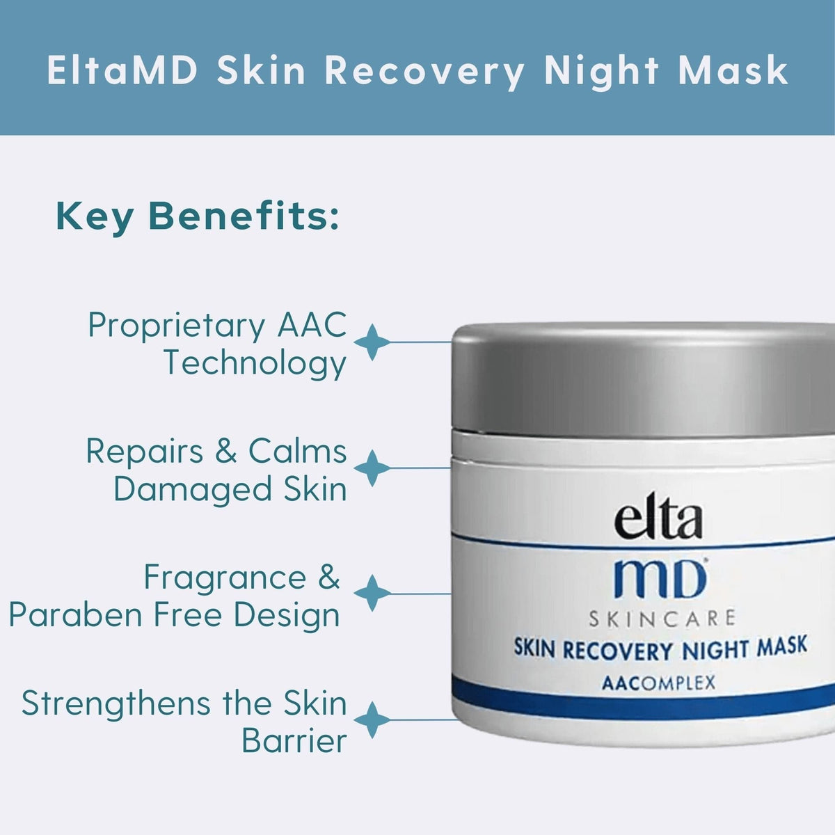 EltaMD Facial Mask 1.7 fl. oz. EltaMD Skin Recovery Night Mask - Skin Type Solutions