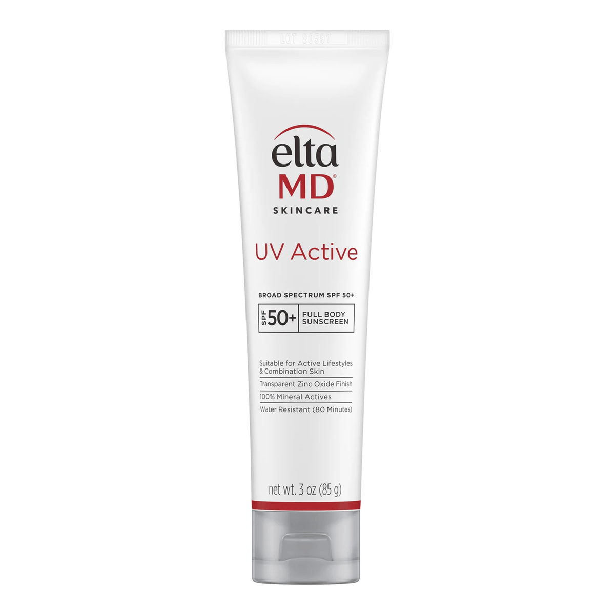 EltaMD Facial Sunscreen 3.0 fl. oz. EltaMD UV Active Broad Spectrum SPF 50+ - Skin Type Solutions
