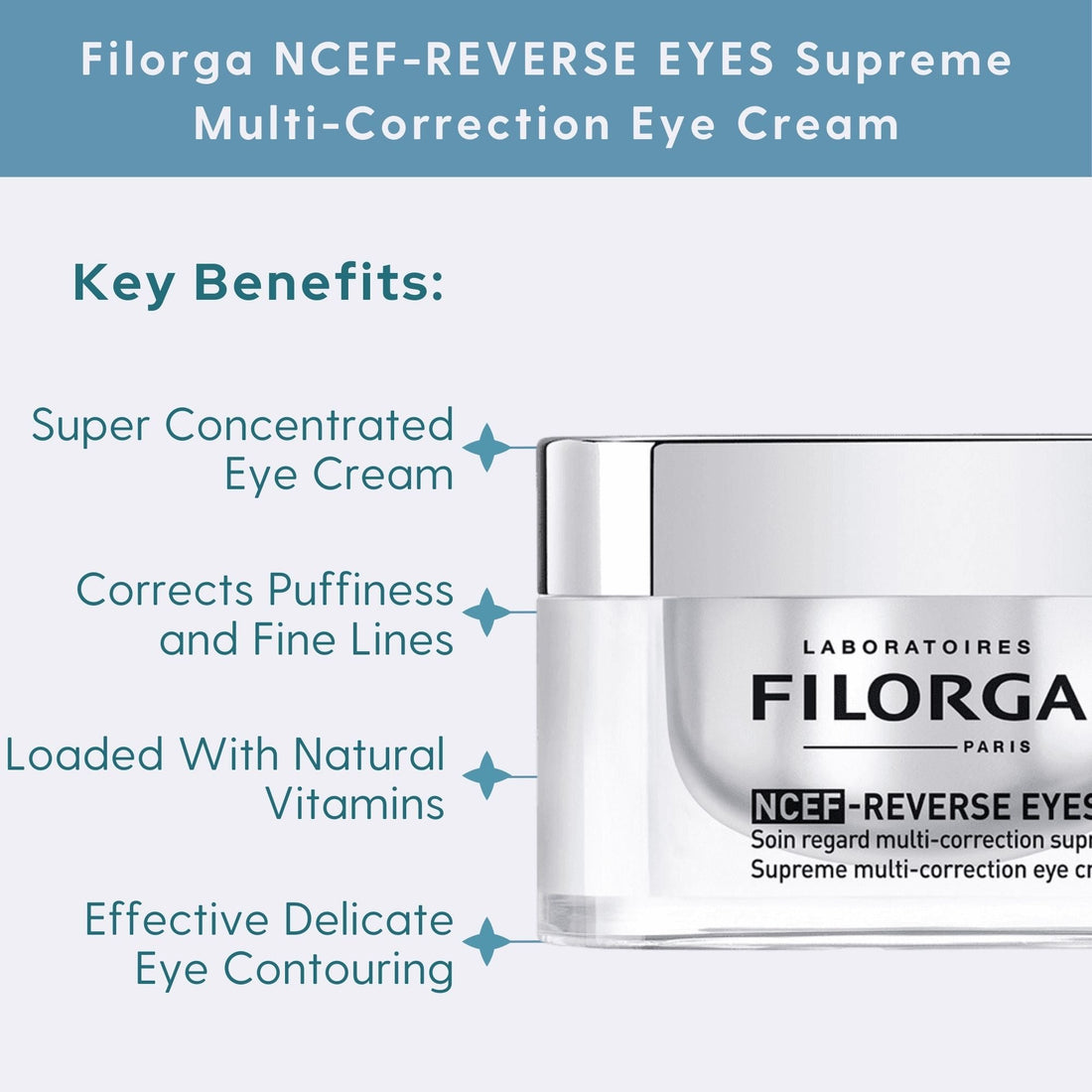 Filorga NCEF-REVERSE EYES Supreme Multi-Correction Eye Cream