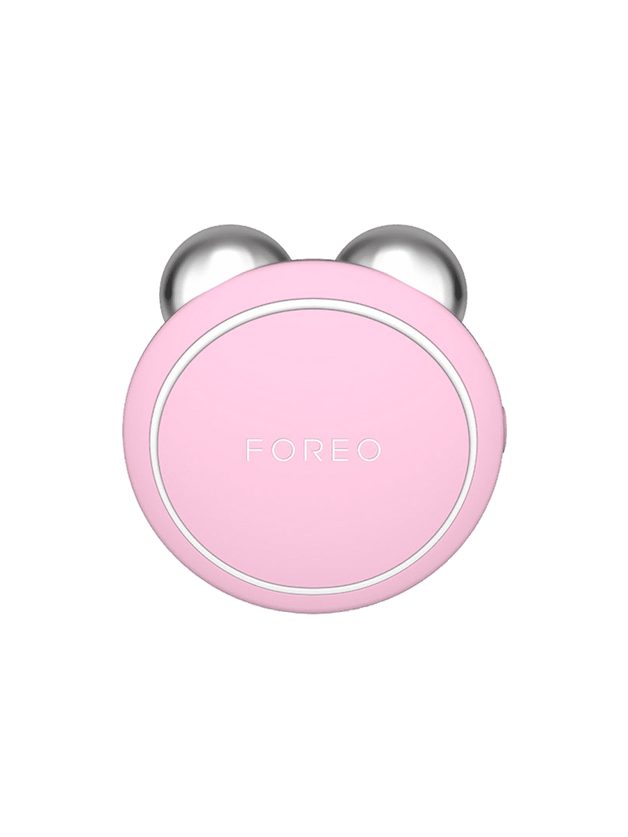 FOREO BEAR mini Microcurrent Facial Toning Device Pearl Pink